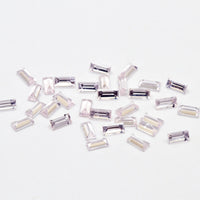 4x2 to 6x3mm Morganite Baguettes