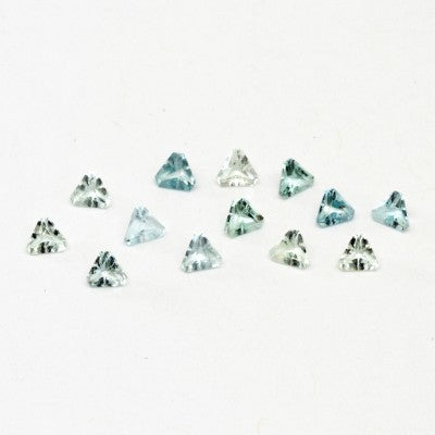 3 to 5mm Neon Green Beryl Triangles – Columbia Gem House