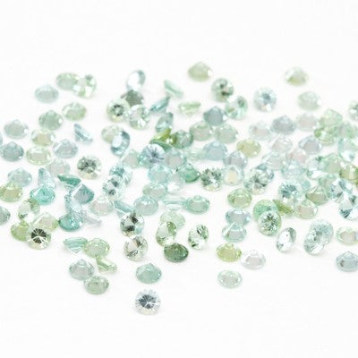 1.3mm to 3.5mm Round Seafoam Tourmaline® Melee