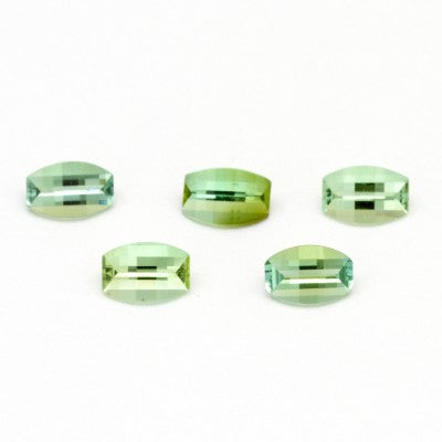 6x4mm Opposed Bar Cushion Seafoam Tourmaline®