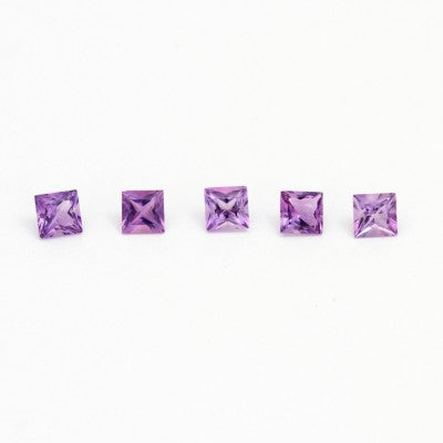 4mm Princess Cut AA Iris Amethyst®