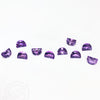 7x5mm A Amethyst Half Moons