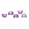 7x5mm A Amethyst Half Moons