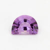 7x5mm Natural Half Moon A Amethyst