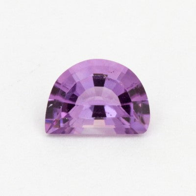 7x5mm Natural Half Moon A Amethyst