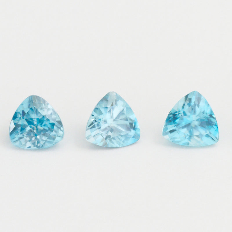 4 to 8mm AA Blue Apsara Zircon® Trillions