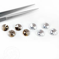 6 to 8mm Arkansas Clear Quartz Round Flute Cuts™