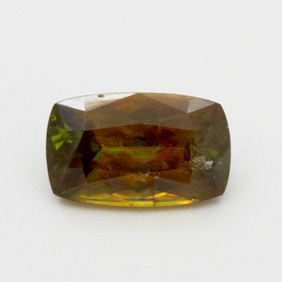 13.1mm x 8.4mm Cushion Cut Natural Color Change Sphene