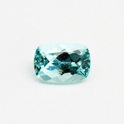 7x5mm Cushion Cut Seafoam Tourmaline