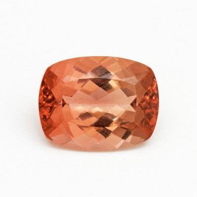 13.3x10.3mm Cushion Cut Peach Tourmaline