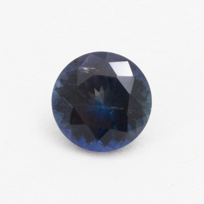 1.80ct Dark Blue Montana Sapphire Portuguese Round