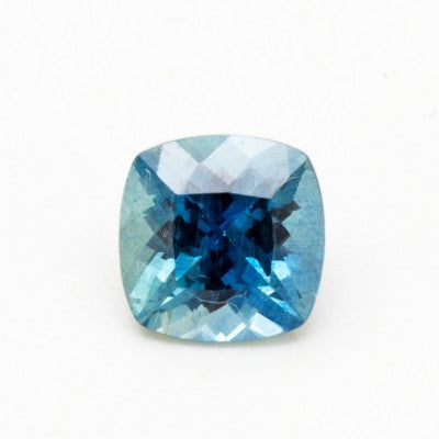 6.5mm Cushion Blue Malawi Sapphire