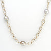 9-10mm Baroque Cortez Pearl® Necklace on a Sterling Silver Cable Chain