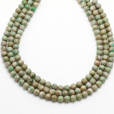 8mm Round Utah Veriscite 16" Bead Strands